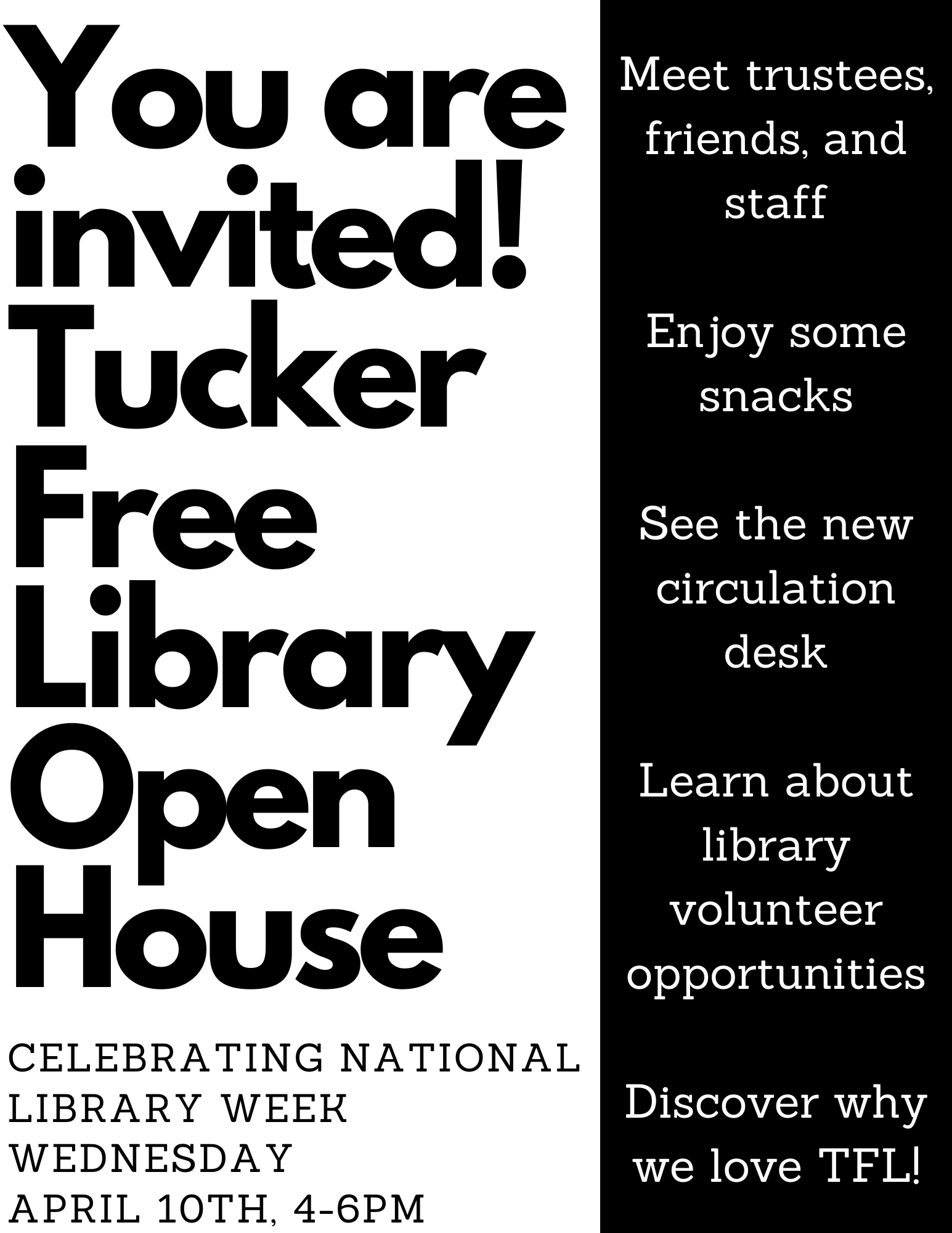 Library Flyer