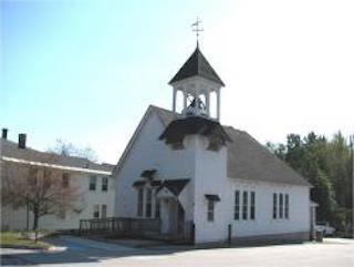 small white church