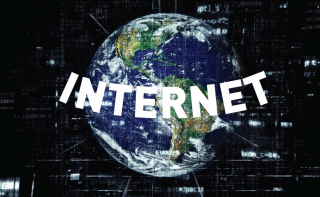 Earth with Internet