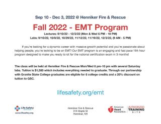 Fall 2022 - EMT Program